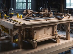 Free Ai Generated Workbench illustration and picture