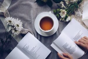 Free Tea Time Reading photo and picture